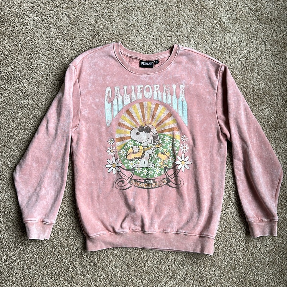 Peanuts Snoopy Graphic Sweatshirt
